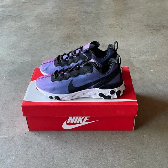 Nike Shoes Nike React Element 55 Premium Sunset Purple